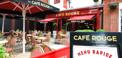 Cafe Rouge for hire